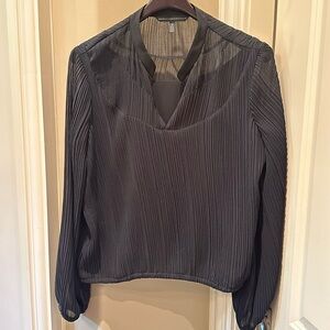 Beautiful black blouse from White House Black Market.